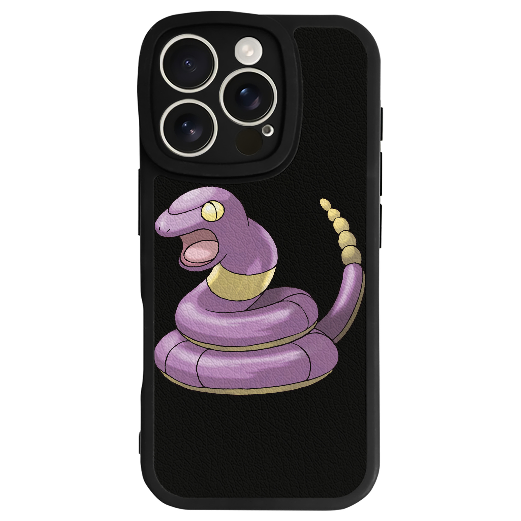 （画像用） ポケットモンスター Pokémon 【iPhone 16シリーズ対応】シリコンスマホケース（レザー調） 材質：シリコン